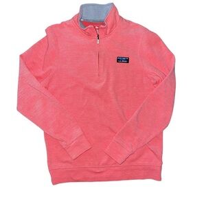 L.L.Bean casual fit 3/4 zip size small pull over unisex